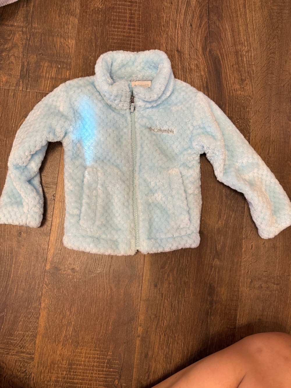 Carter's Pale Blue Plush Sherpa Jacket